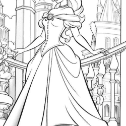 Princesas para colorir