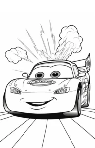 Carros para colorir