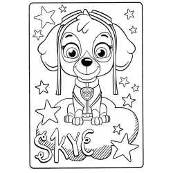 Desenho da Patrulha Canina para colorir