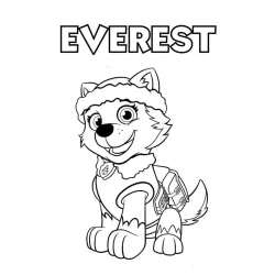 Desenho da Patrulha Canina para colorir