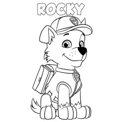 Desenho da Patrulha Canina para colorir