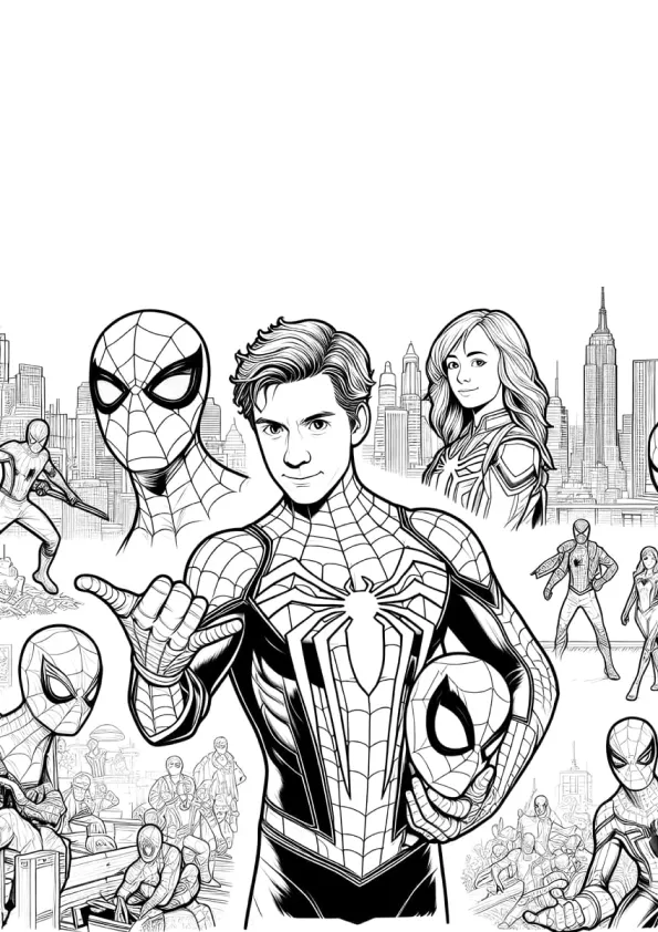 Homem Aranha para colorir
Desenho do Homem Aranha para colorir
Spiderman para colorir
Miles Morales para colorir
Homem Aranha e Venom para colorir
Personagem Homem Aranha para colorir
