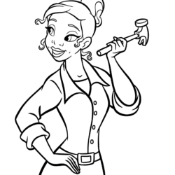 Princesas para colorir