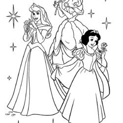 Princesas para colorir