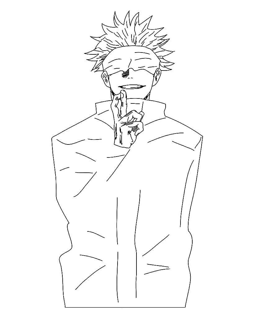 Gojo para colorir
Satoru Gojo para colorir
Gojo olhos vendados para colorir
Gojo anime para colorir
Desenho do Gojo para pintar