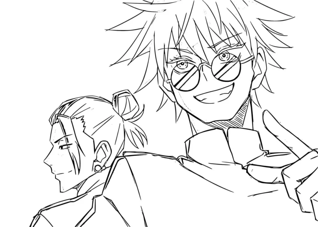 Gojo para colorir
Satoru Gojo para colorir
Gojo olhos vendados para colorir
Gojo anime para colorir
Desenho do Gojo para pintar